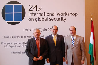 Amb Zoltan Martinusz, with Gen Kujat and Amb Ducaru